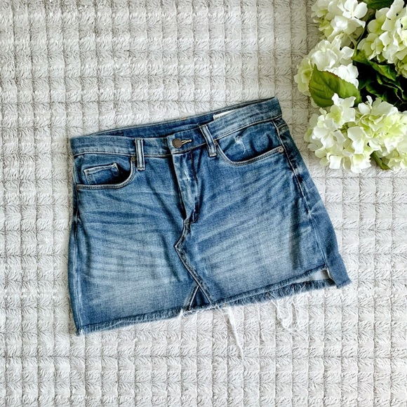 Blank NYC Side Hustle Denim Skirt - Picture 2 of 4
